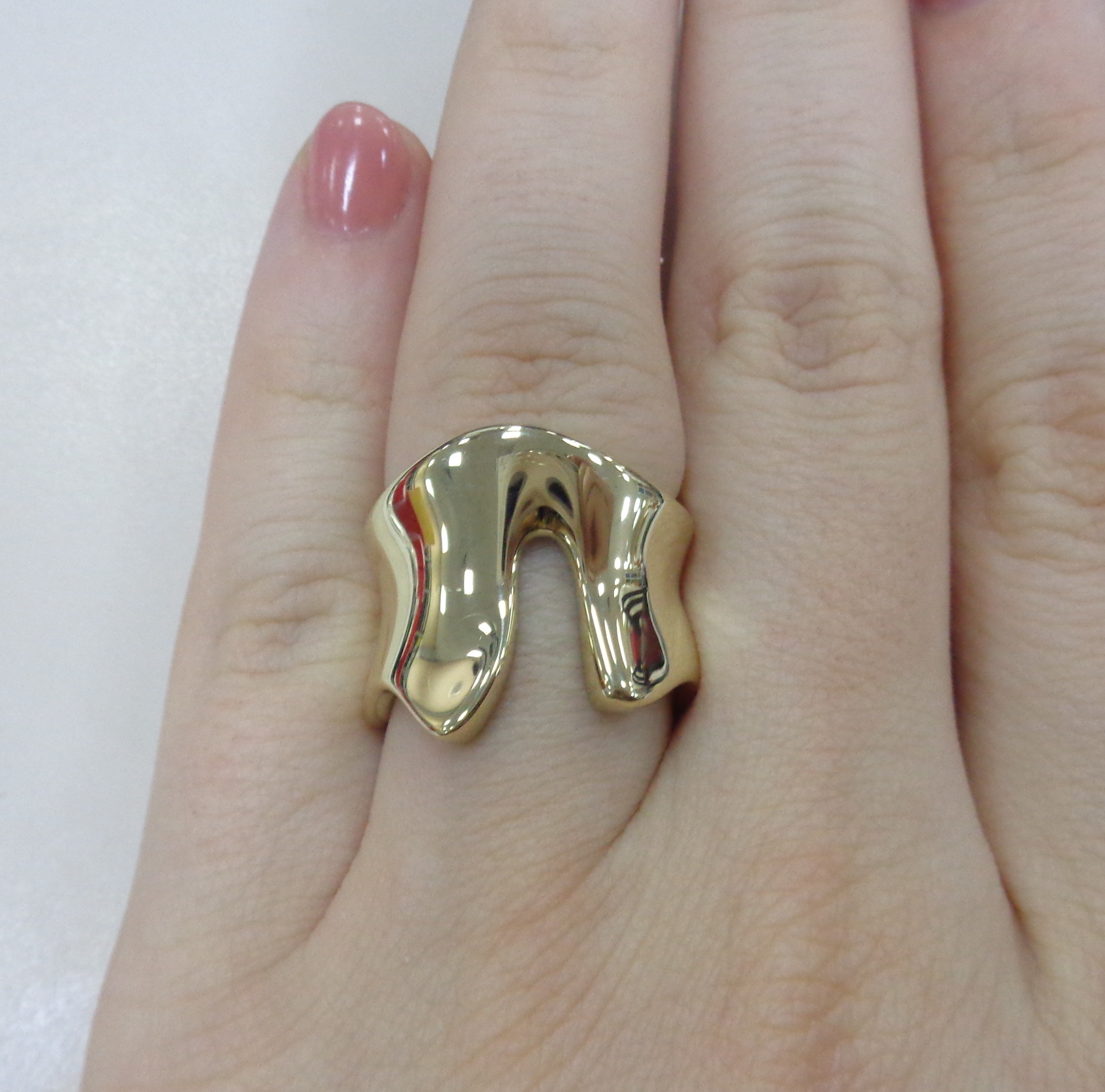 Кольцо из желтого золота